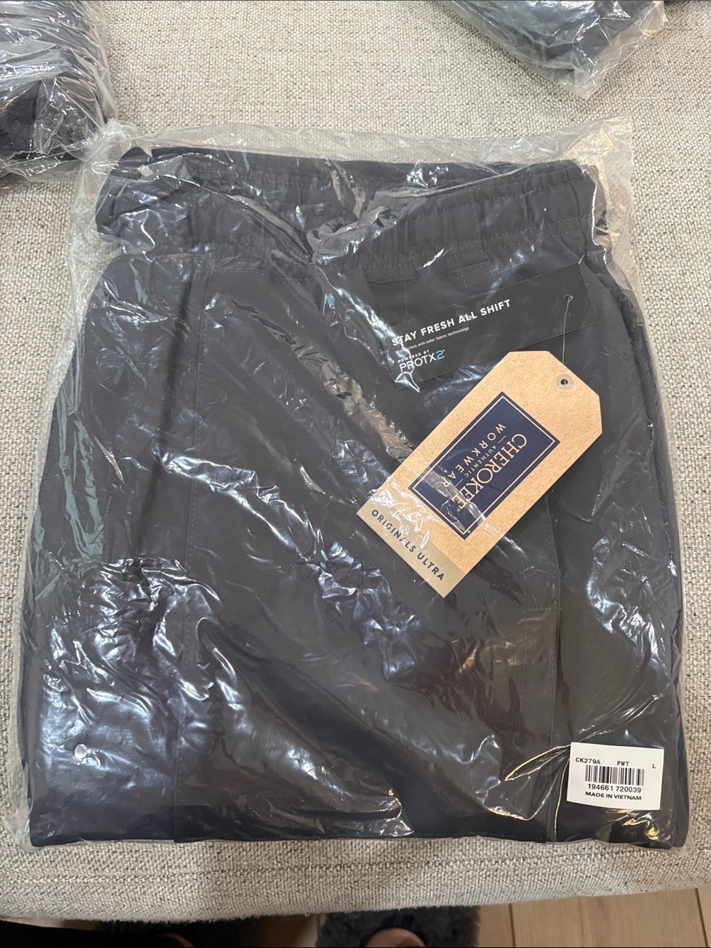 Cherokee Black Medical Scrub Pants - Pack